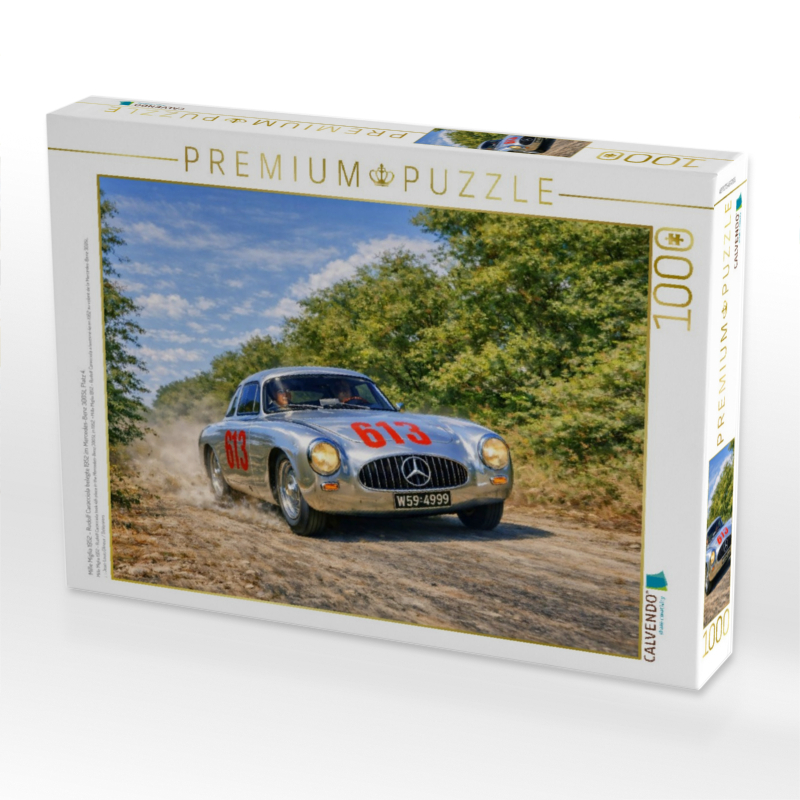 Mille Miglia 1952 - Rudolf Caracciola belegte 1952 im Mercedes-Benz 300SL Platz 4.