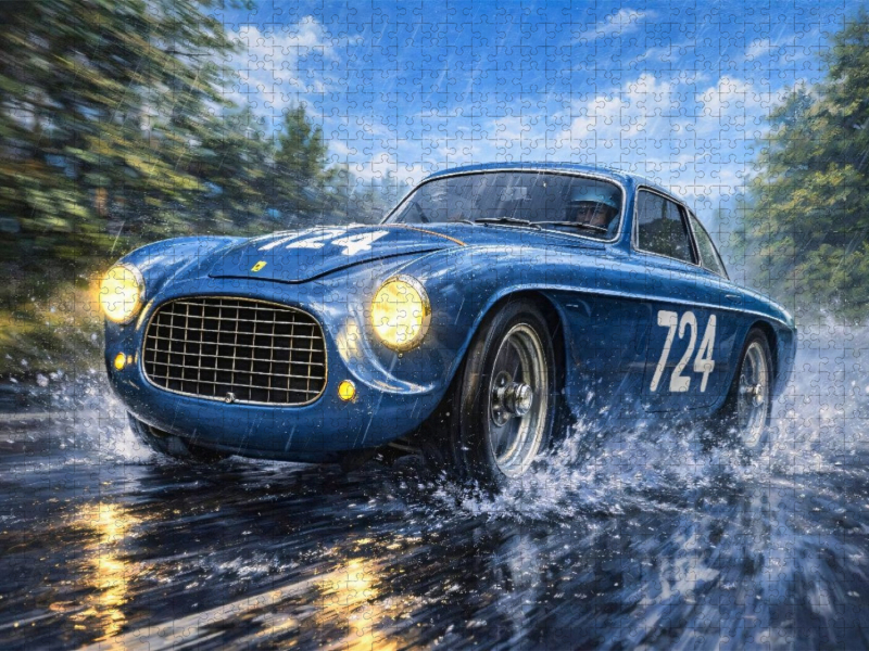 Gianni Marzotto gewann die Mille Miglia 1950 mit einem Ferrari 195 Sport Touring Berlinetta.