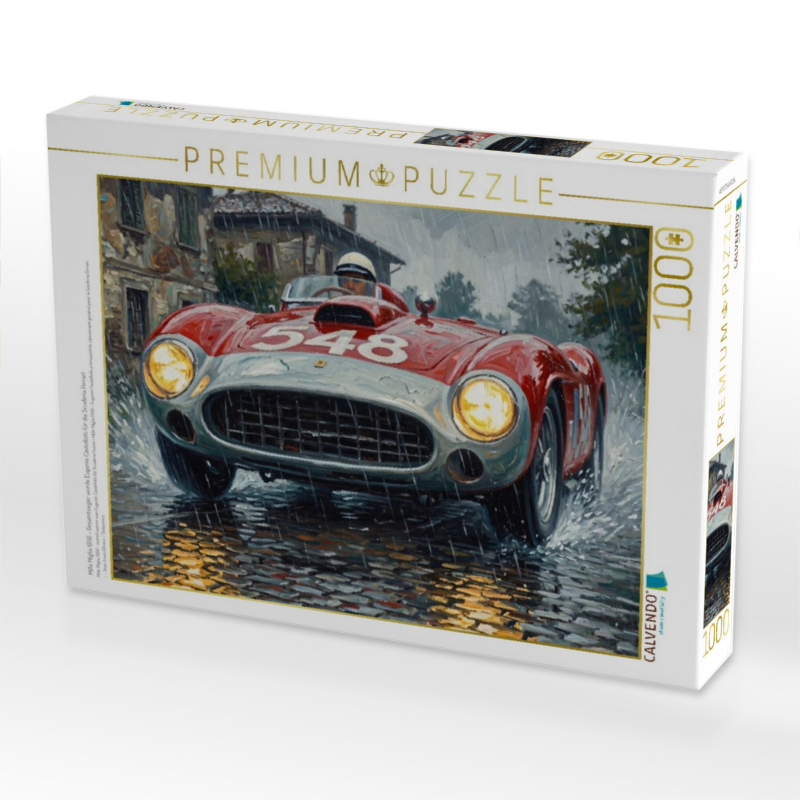 Mille Miglia 1956 - Gesamtsieger wurde Eugenio Castellotti für die Scuderia Ferrari