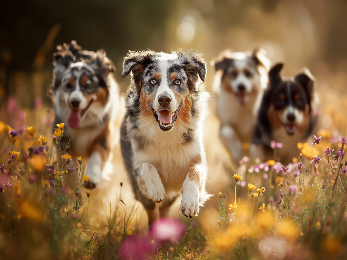 Goldene Tage, flauschige Freunde