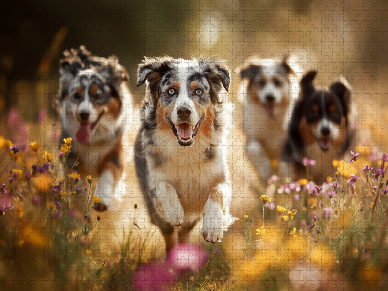 Goldene Tage, flauschige Freunde
