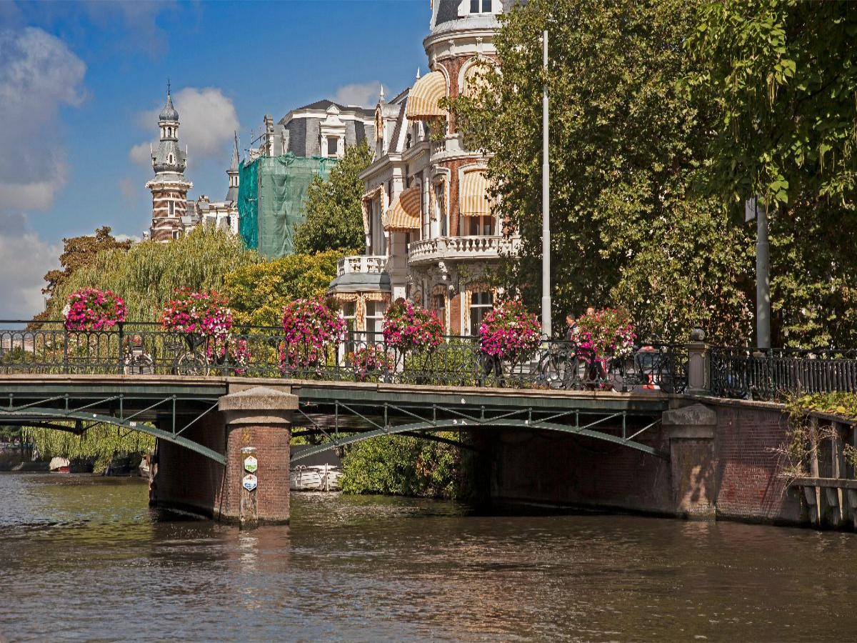 Rundstraat-Brücke an der Prinsengracht,Amsterdam