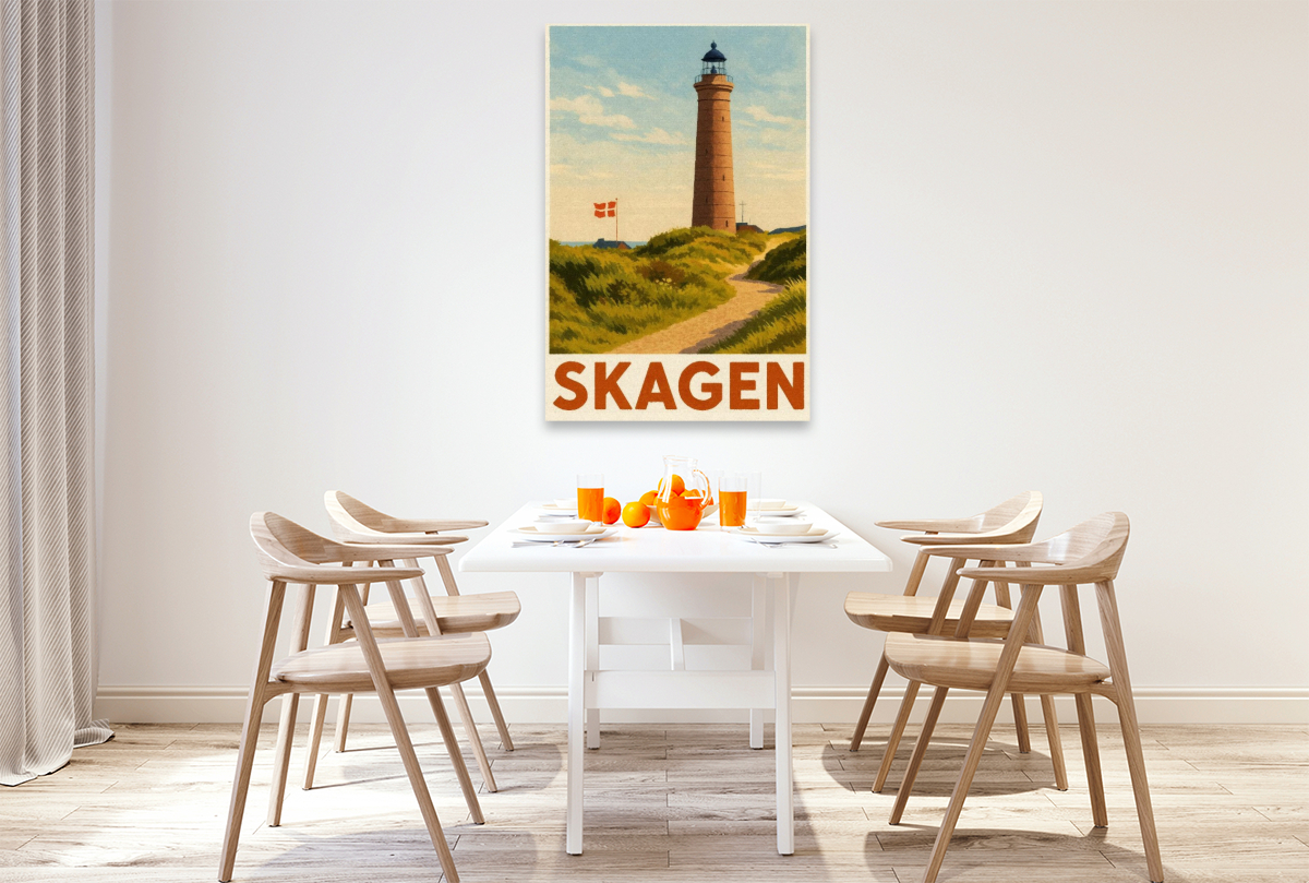 Skagen – Leuchtturm am Sandweg