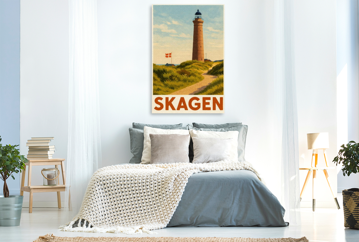 Skagen – Leuchtturm am Sandweg