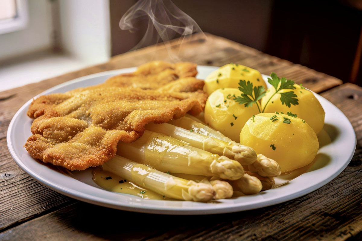 Weißer Spargel – der Frühling zum Anbeißen.