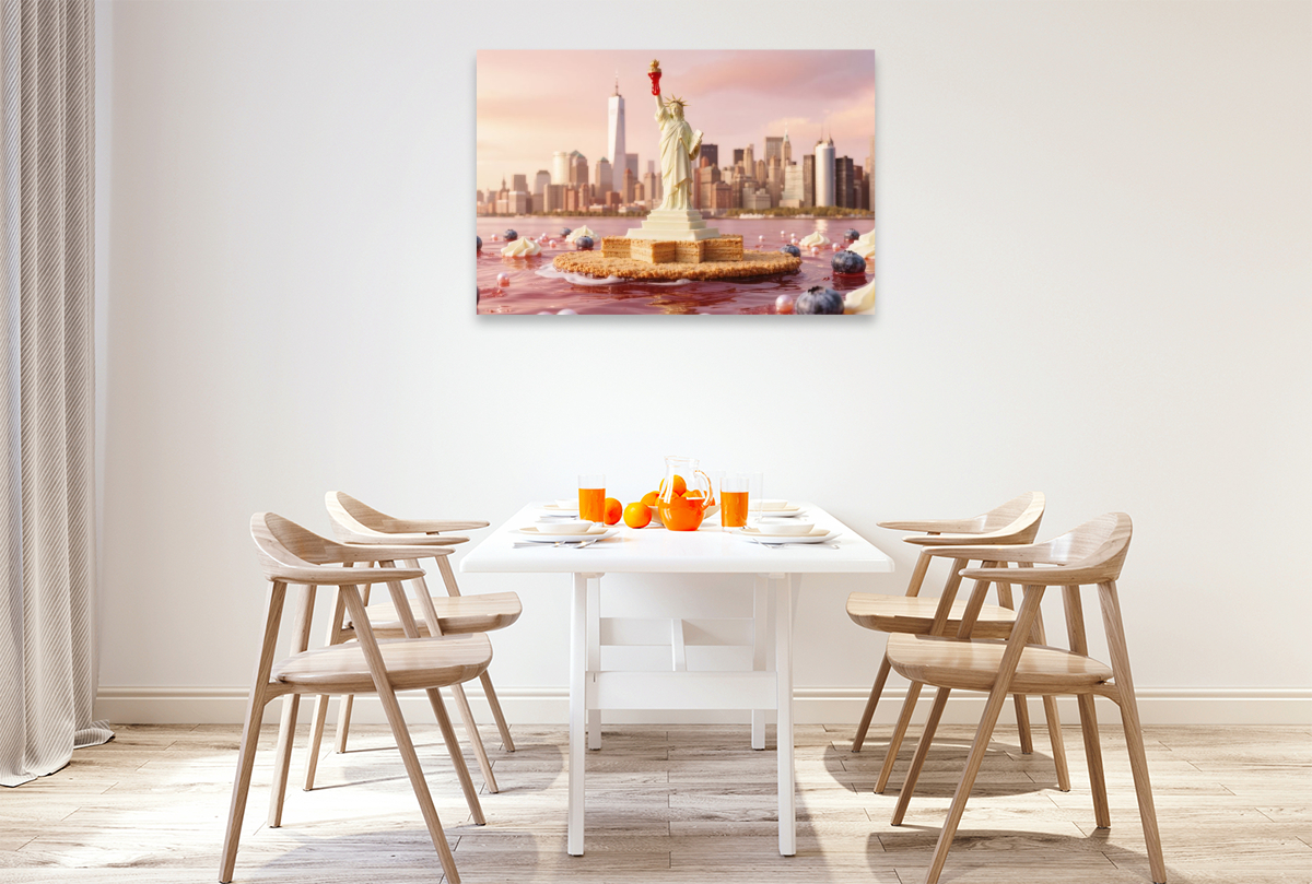 New York City – Die süße Skyline aus Cheesecake