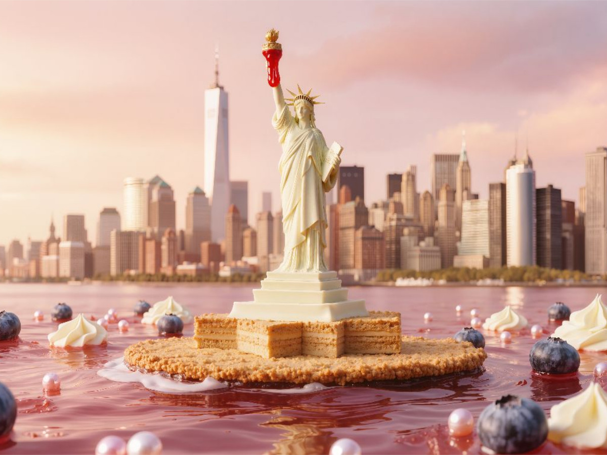 New York City – Die süße Skyline aus Cheesecake