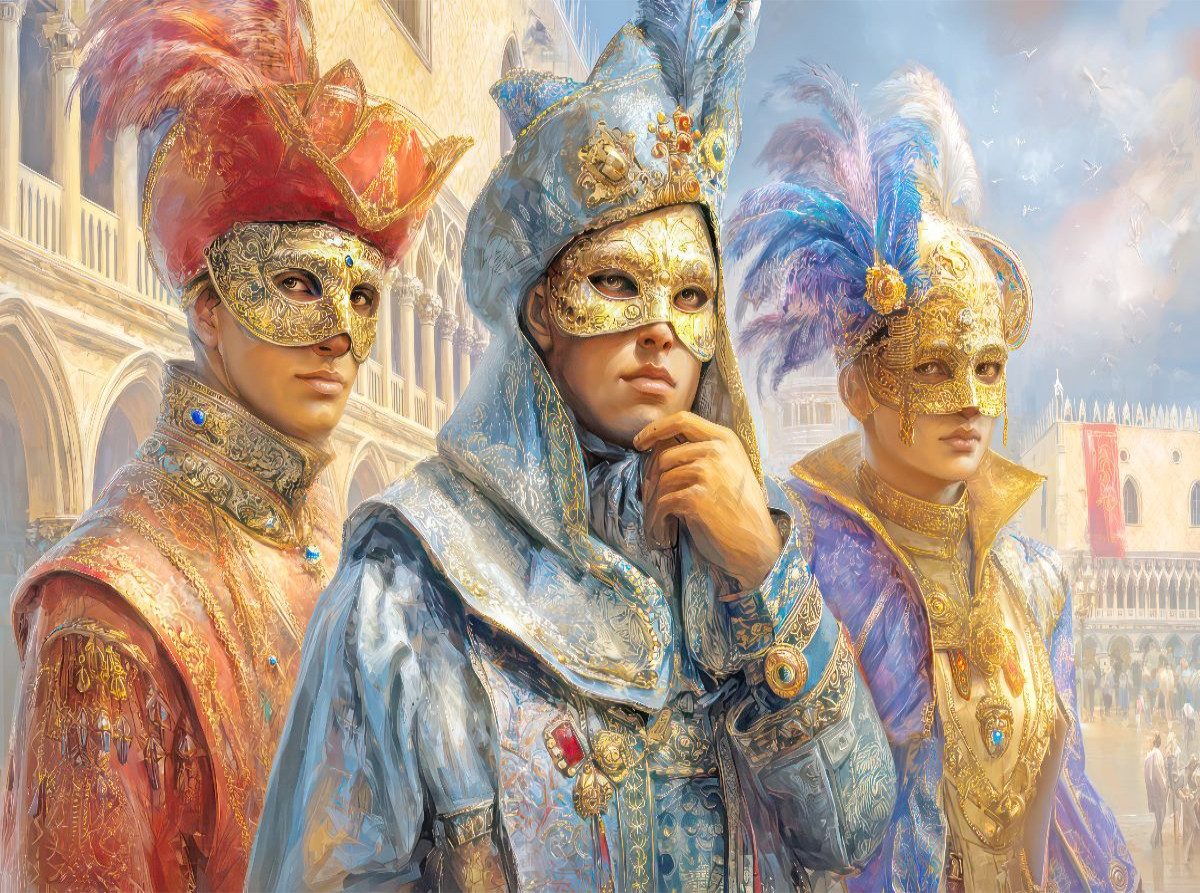 Venedig in bunten Werken