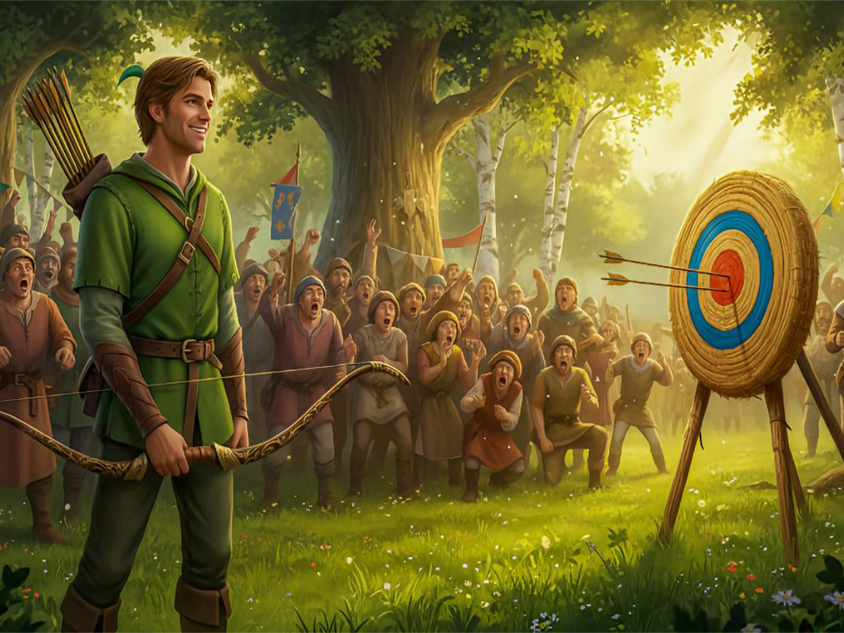 Ein Motiv aus dem Kalender Robin Hood – Die Legende von Sherwood Forest