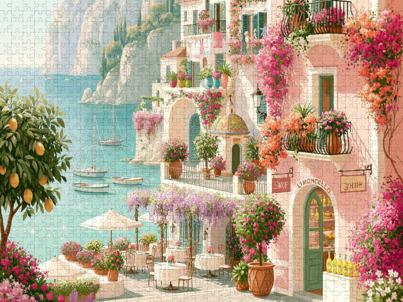 Bella Europa - Amalfiküste in voller Blüte
