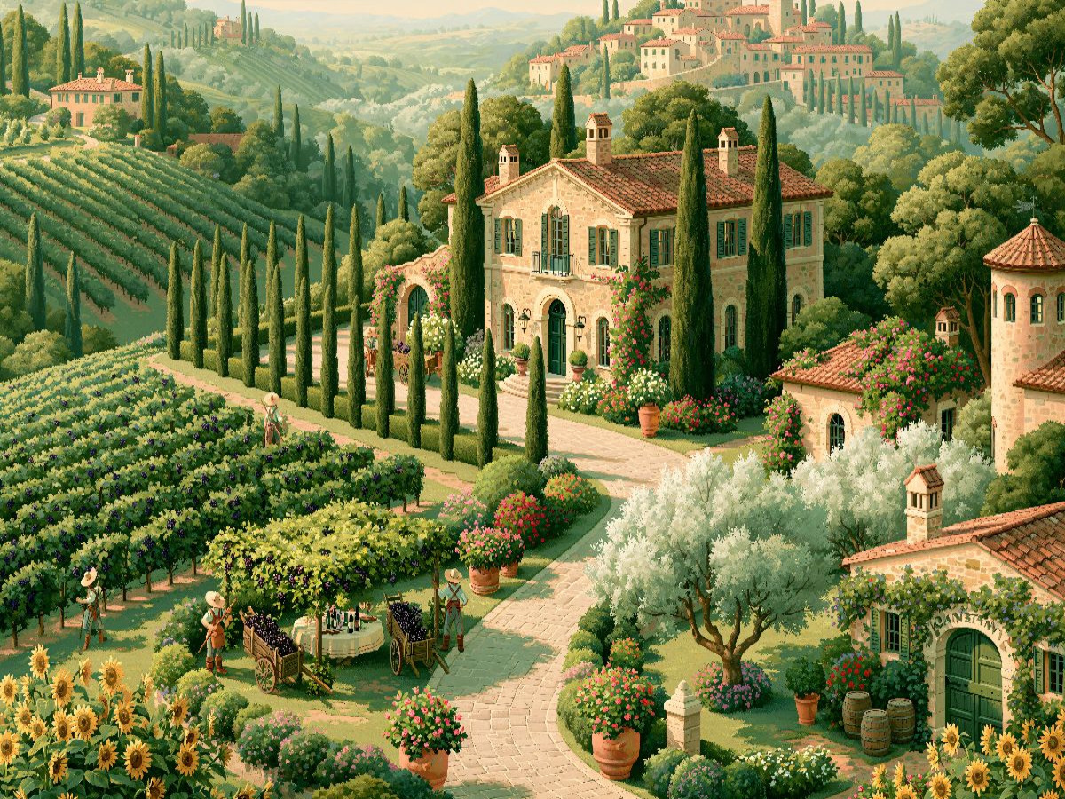 Bella Europa - Toskanisches Weingut