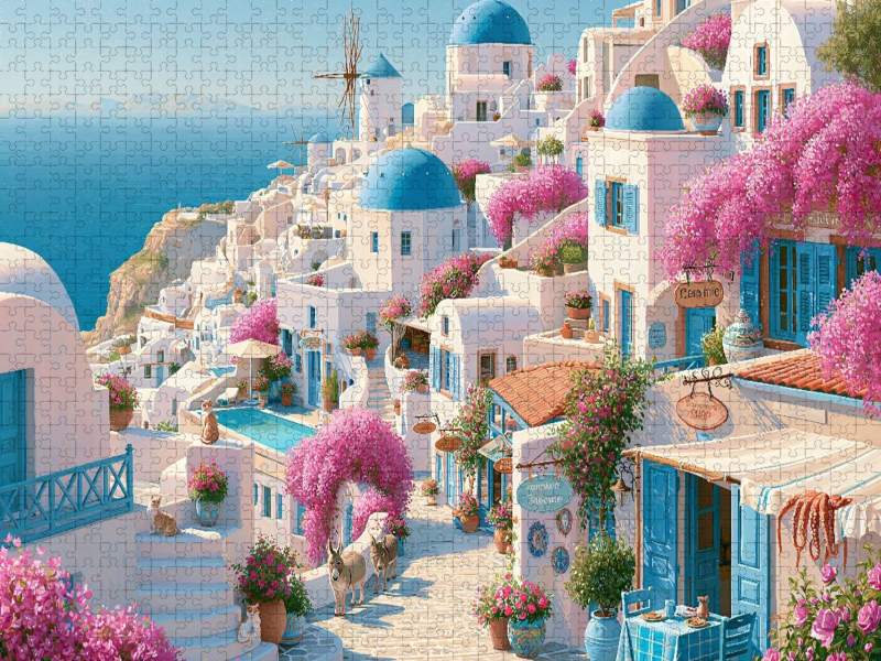 Bella Europa - Santorini in der Mittagssonne
