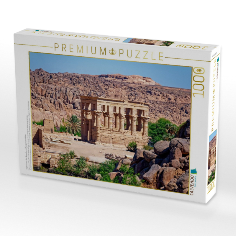 Trajan-Kiosk des Augustus im Tempel von Philae
