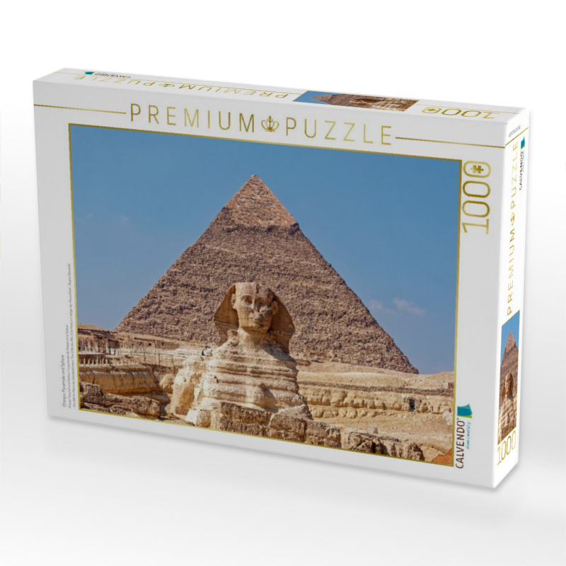 Cheops-Pyramide und Sphinx