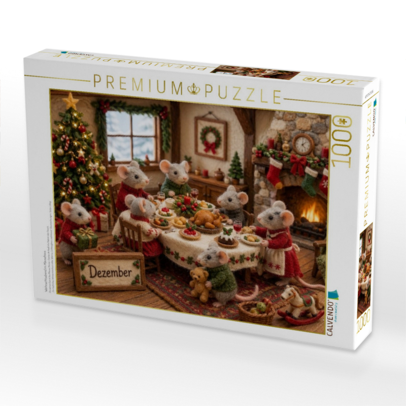 Weihnachtsabend im Mäusehaus