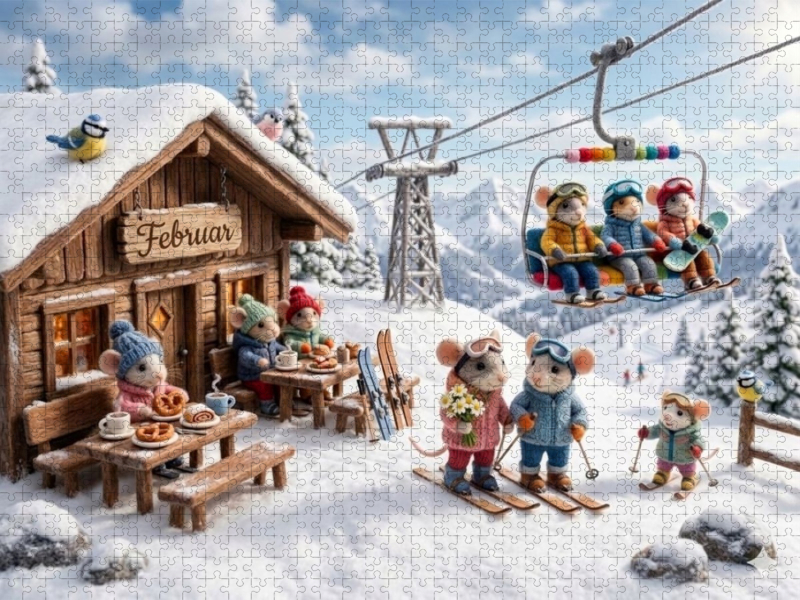 Hüttenzauber im Februar