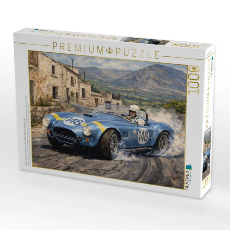 Shelby Cobra 427 von Innes Ireland GB) und Masten Gregory (USA)