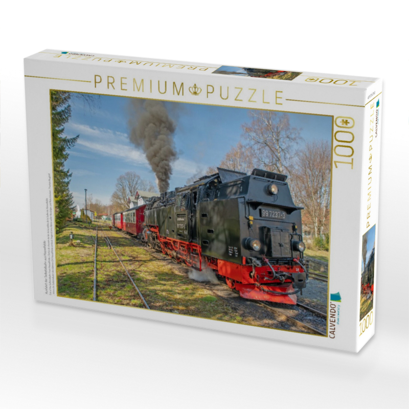 Ausfahrt der Selketalbahn aus Hasselfelde