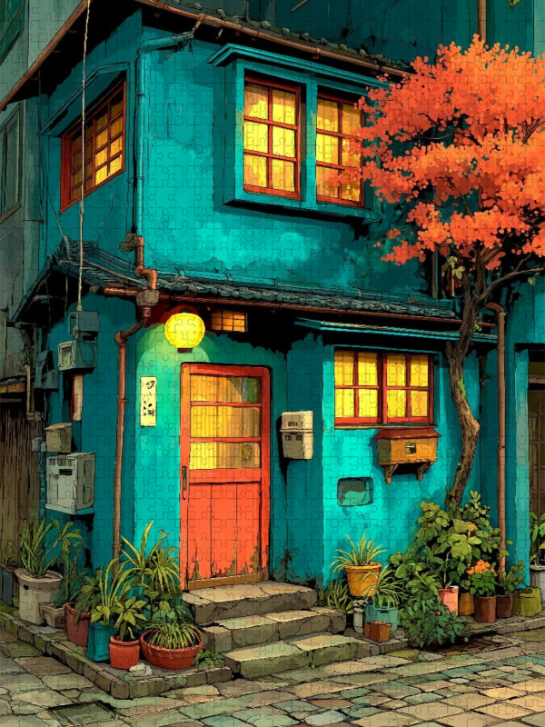 Kleine Gasse in Tokio
