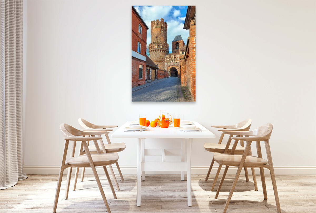 Tangermünde, Wappen am Neustädter Tor