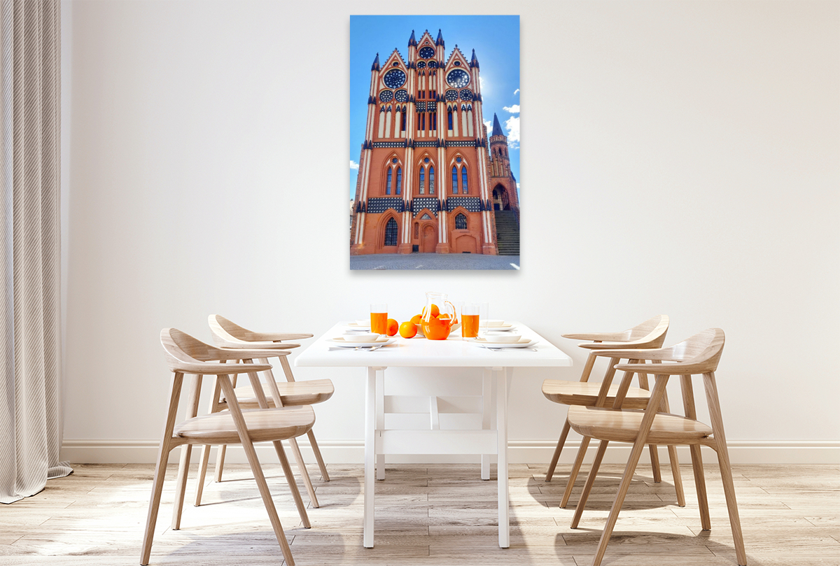 Tangermünde, Rathaus auf dem Marktplatz