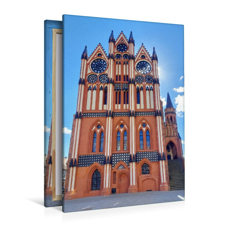Tangermünde, Rathaus auf dem Marktplatz