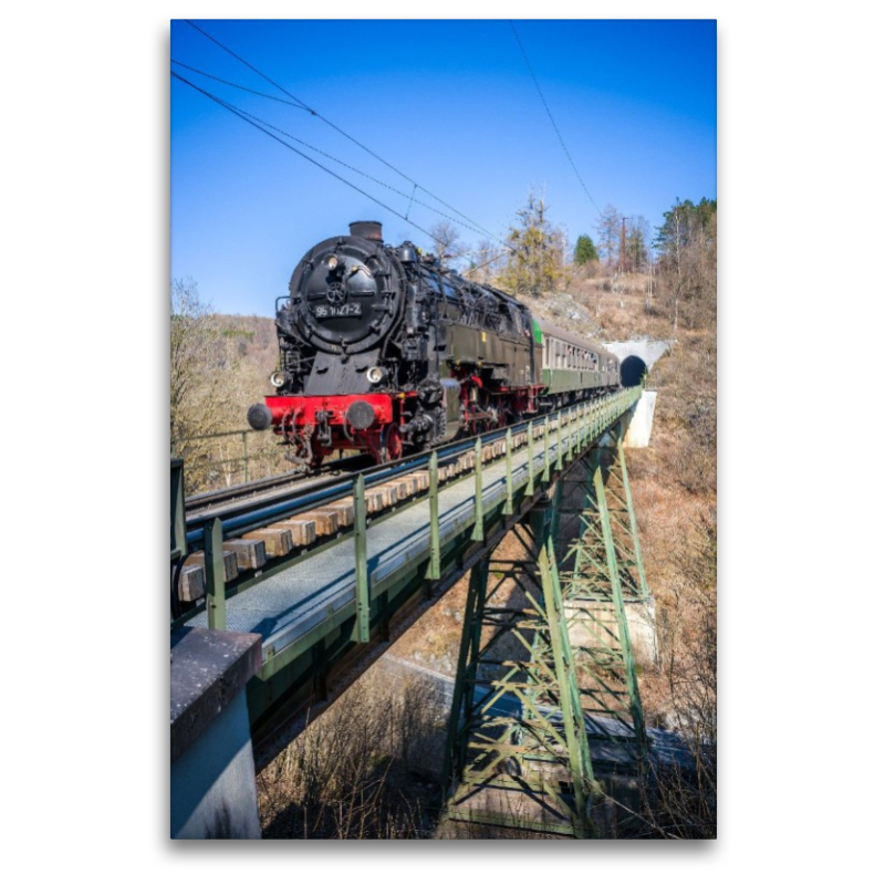 Die Rübelandbahn auf dem Kreuztalviadukt