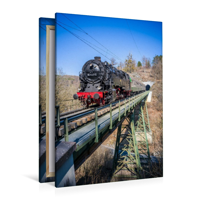 Die Rübelandbahn auf dem Kreuztalviadukt