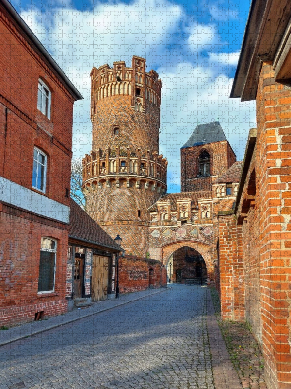 Tangermünde, Wappen am Neustädter Tor