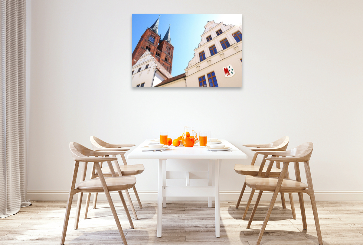 Stendal, Marienkirche und Rathaus