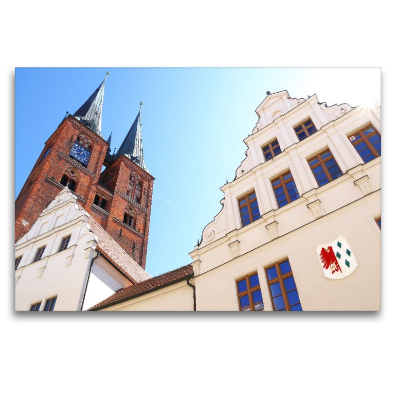 Stendal, Marienkirche und Rathaus