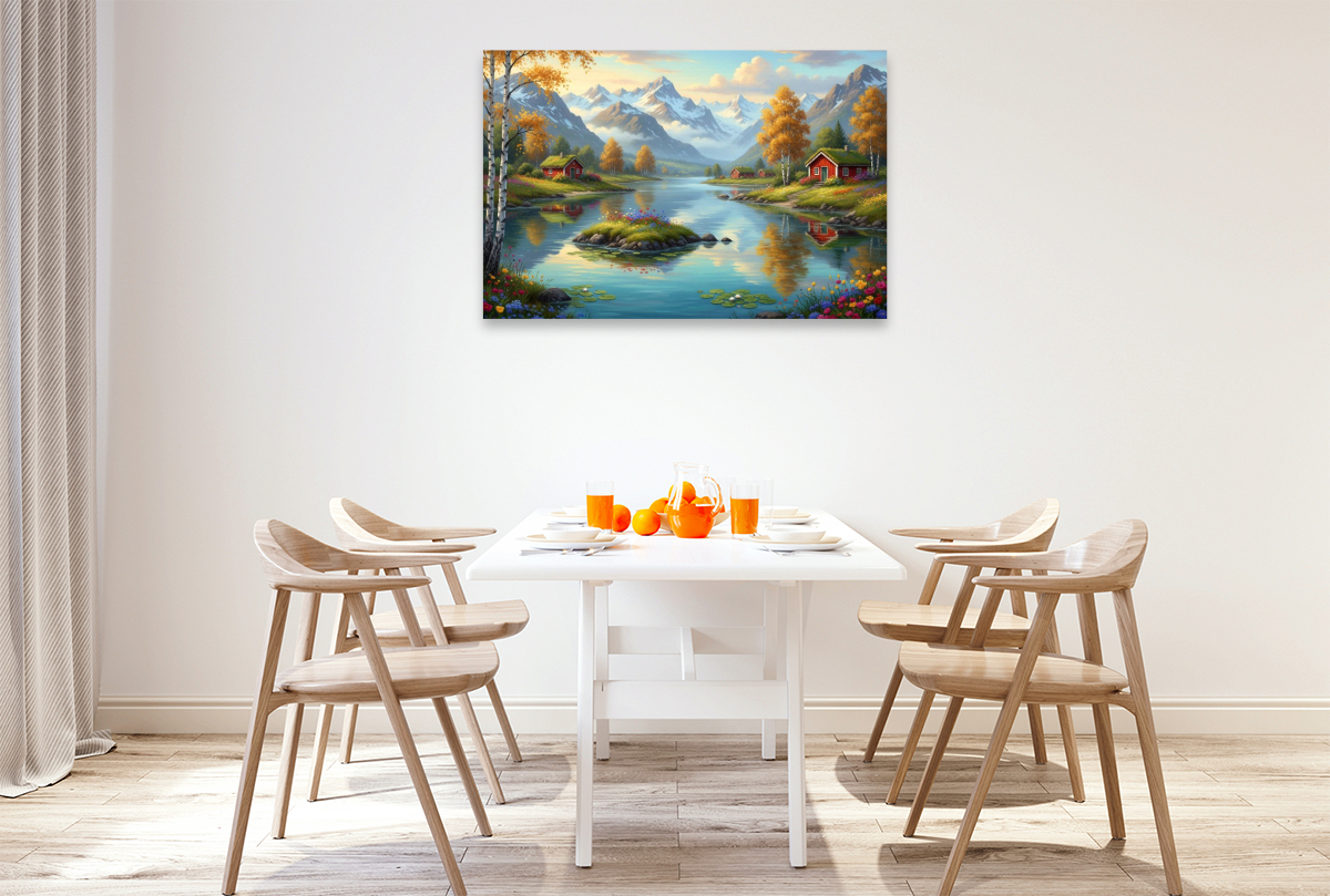 Besuch in Norwegen im Herbst