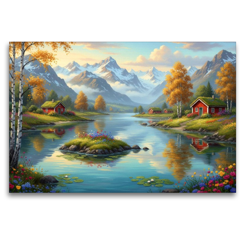 Besuch in Norwegen im Herbst