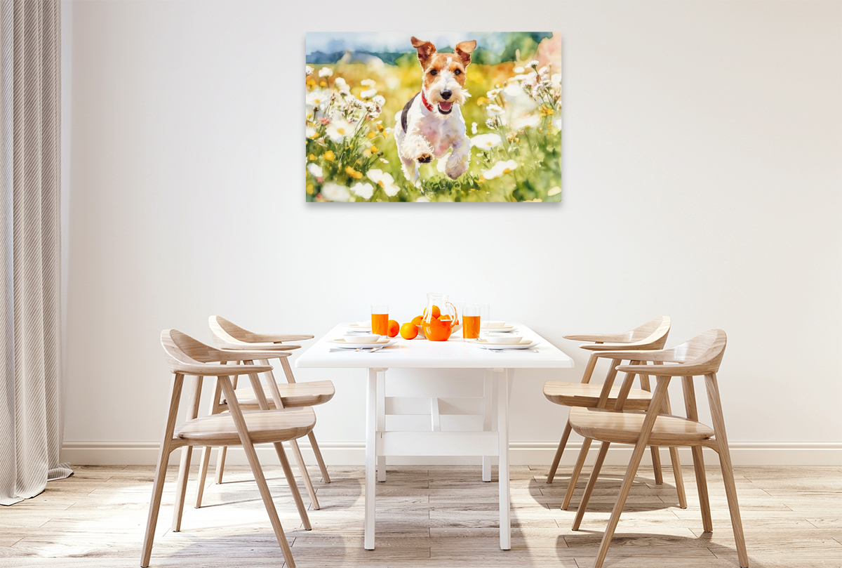 Drahthaar-Foxterrier charmanter Begleiter mit Witz