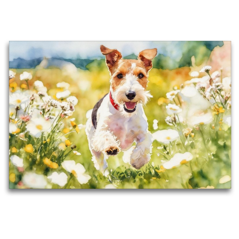 Drahthaar-Foxterrier charmanter Begleiter mit Witz
