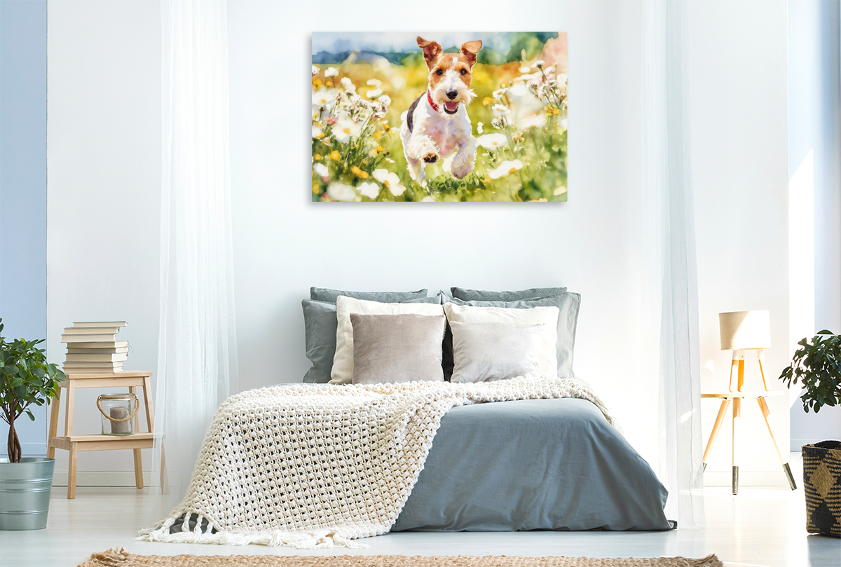 Drahthaar-Foxterrier charmanter Begleiter mit Witz