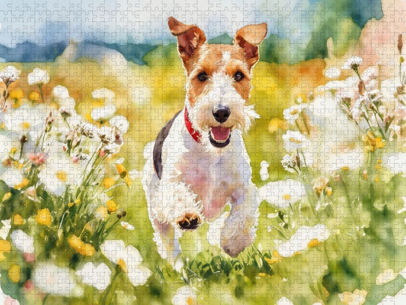 Drahthaar-Foxterrier charmanter Begleiter mit Witz