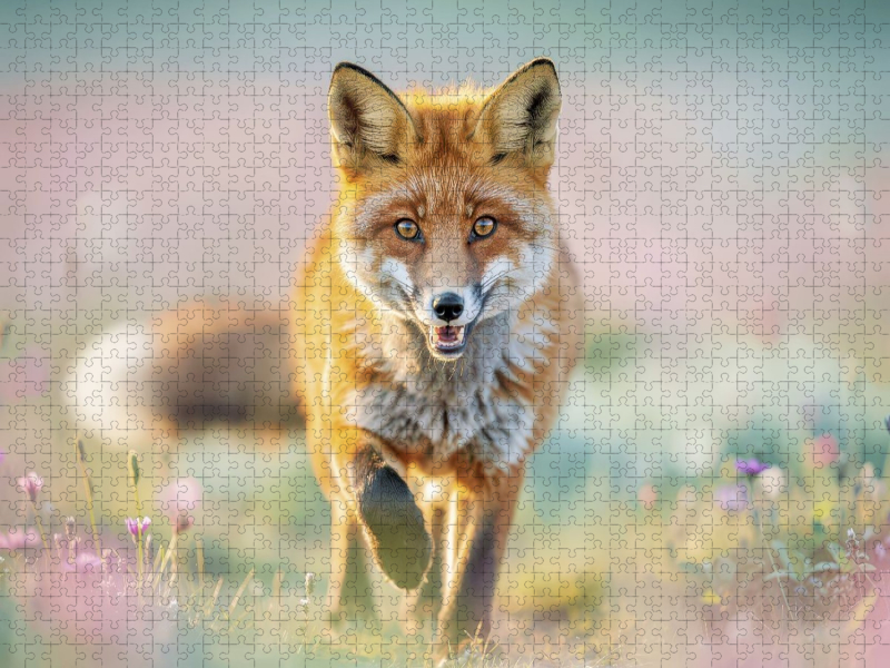 Tierwelt zwischen den Feldern.