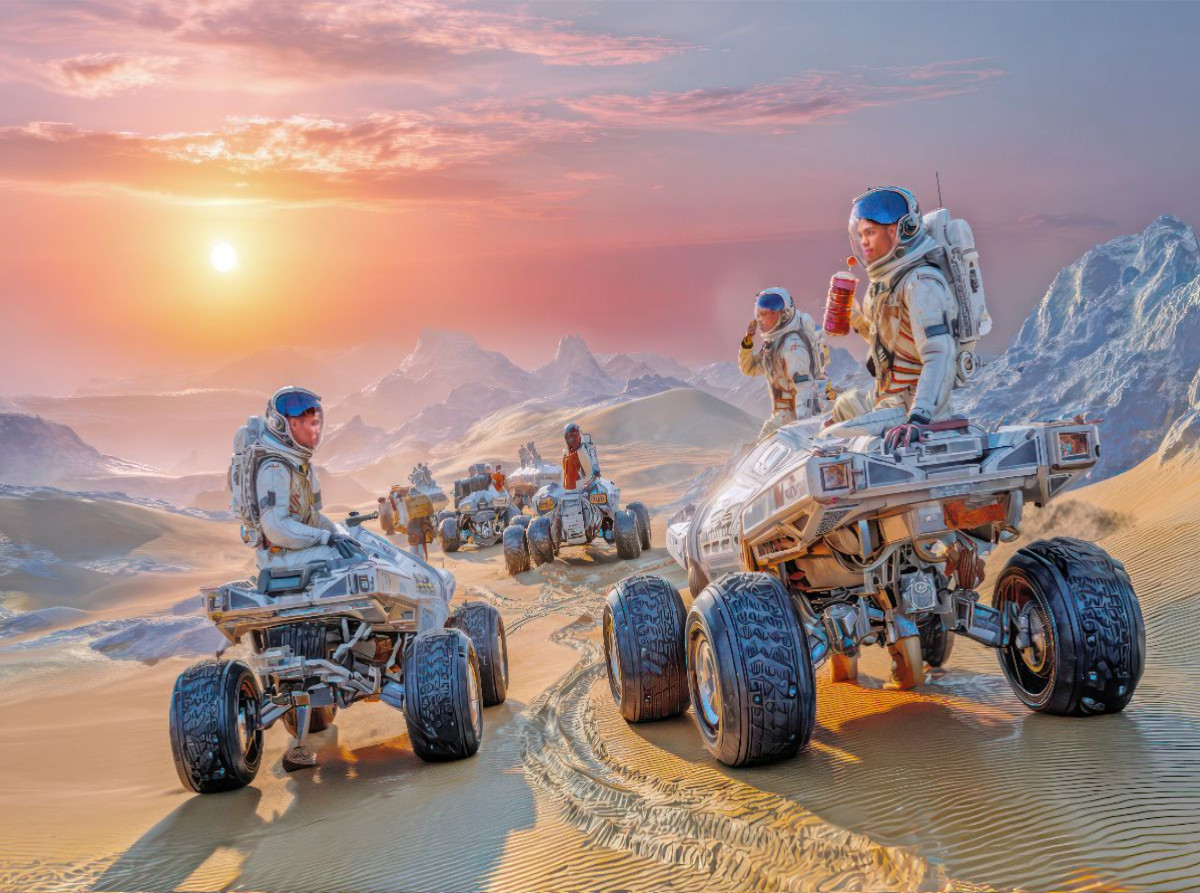 Viele Abenteuer im Kosmos
