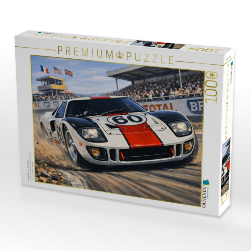 Ford GT40 in Le Mans 1966