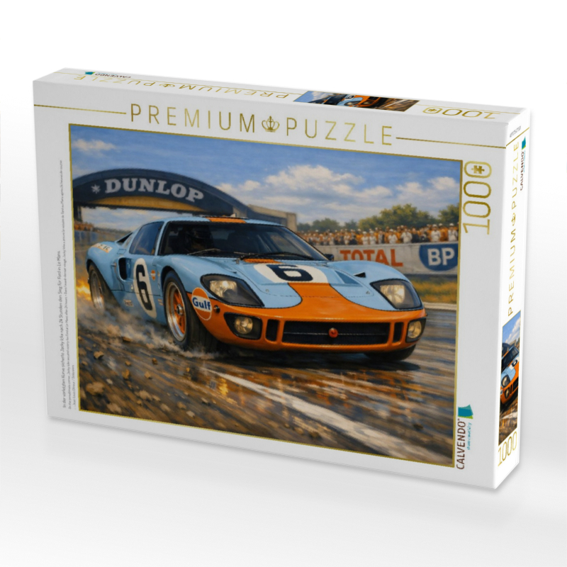 In der vorletzten Kurve sicherte Jacky Ickx nach 24 Stunden den Sieg für Ford in Le Mans.