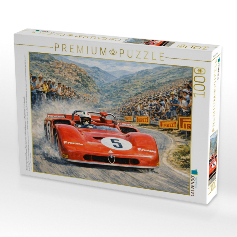 Bei der Targa Florio 1971 waren Nino Vaccarella und Toine Hezemans im Alfa Romeo T33/3 siegreich.