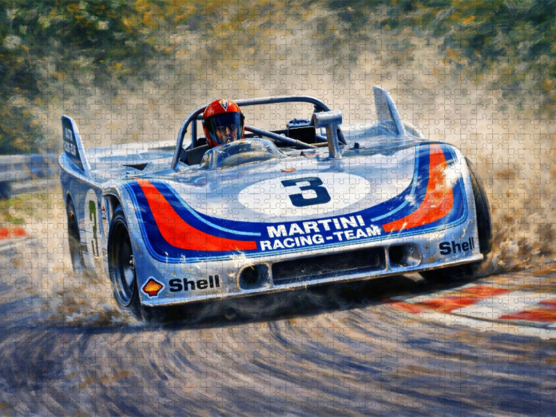 Beim 1000-km-Rennen auf dem Nürburgring 1971 siegten Vic Elford und Gérard Larrousse