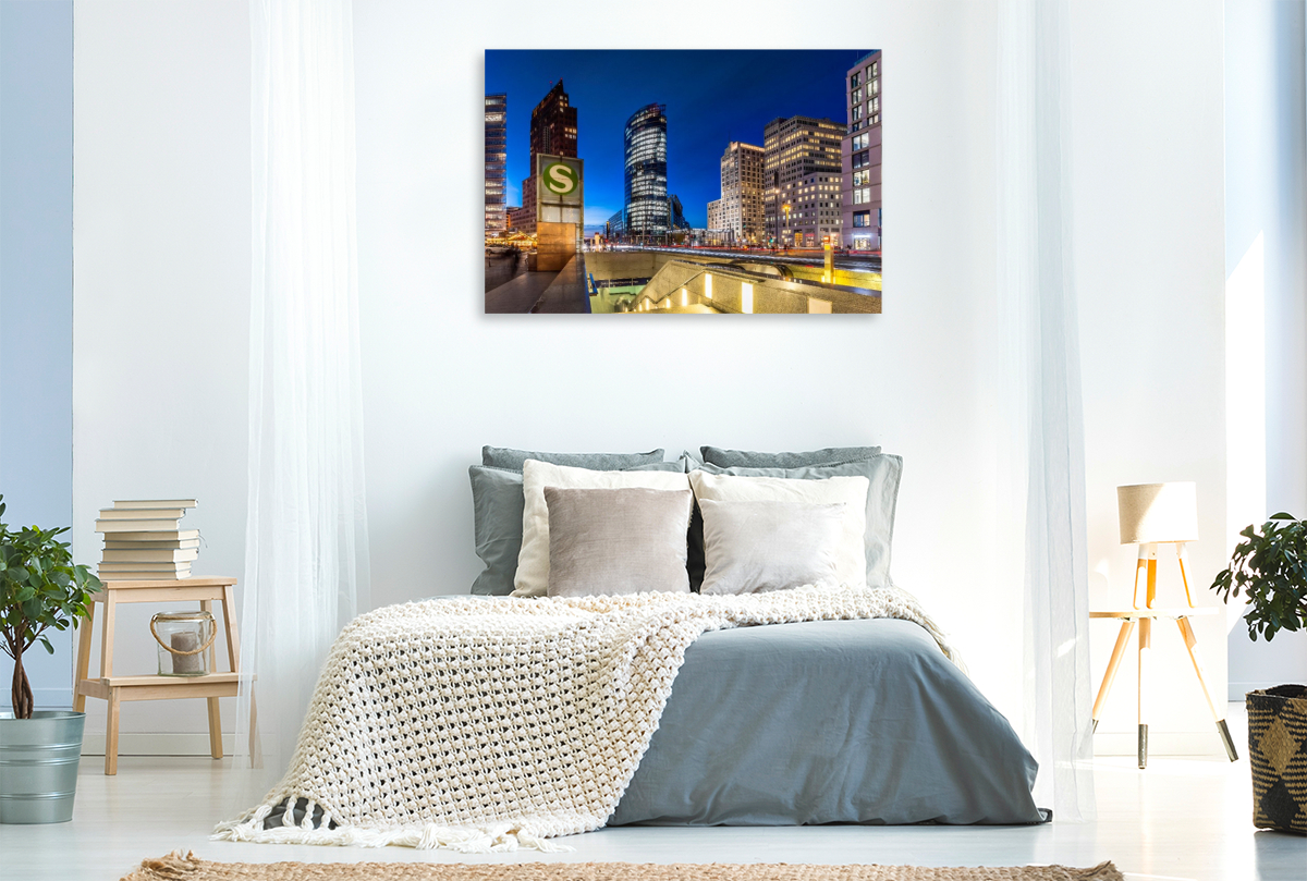 Potsdamer Platz - Urbanes Flair zur blauen Stunde
