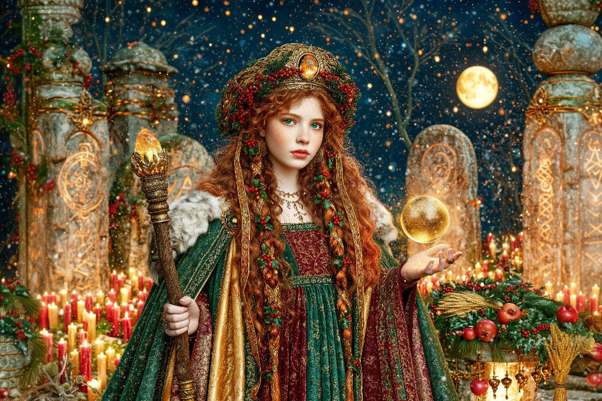 Sagenhafte Gefährten - Die Yule-Magierin