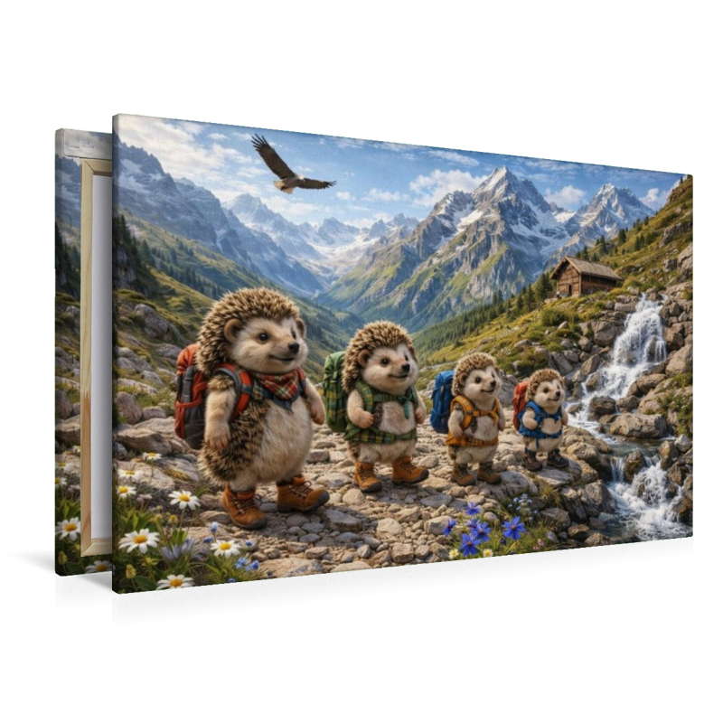Die Igelwanderer der Alpen