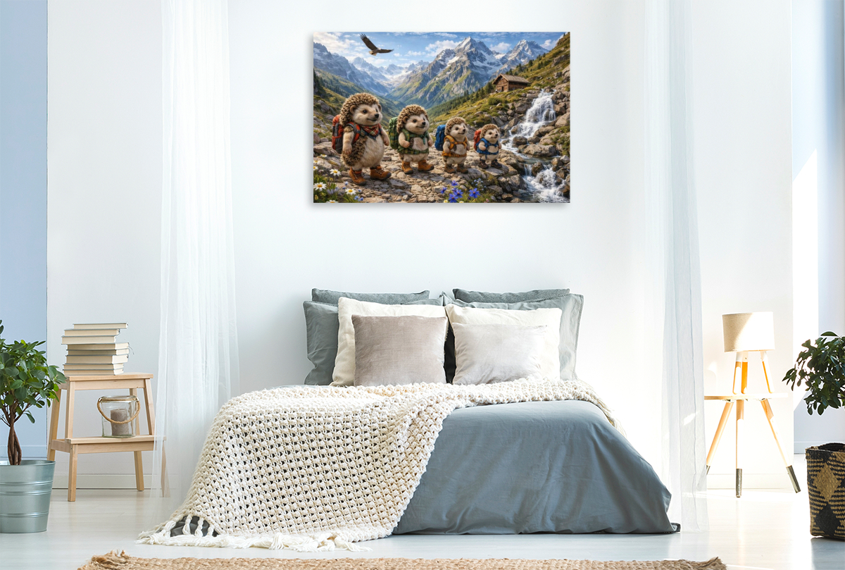 Die Igelwanderer der Alpen