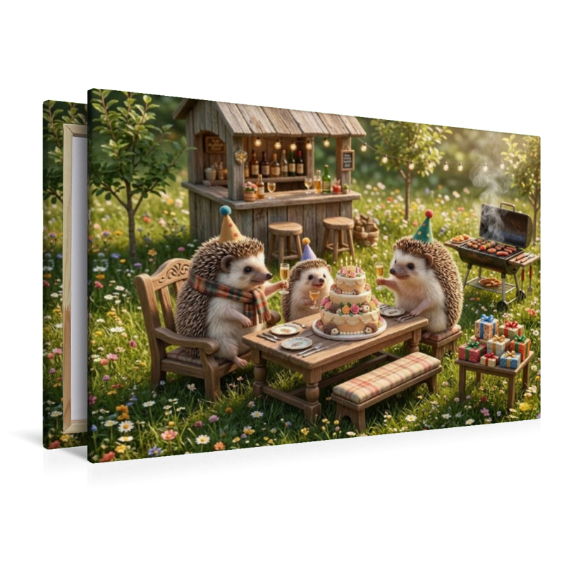 Igelglück im Sommergarten