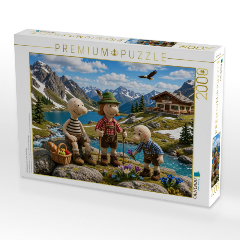 Frühlingszauber an der Almhütte