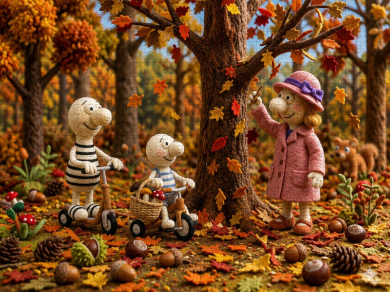 Herbstfreude im Blätterwald